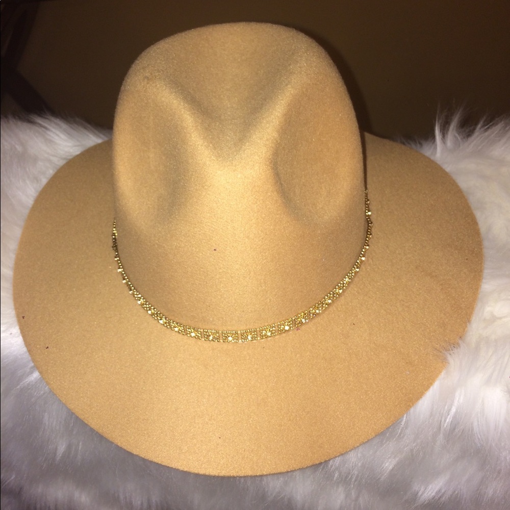 ❗️SALE❗️ FEDORA HAT (Beige) - Picture 2 of 4